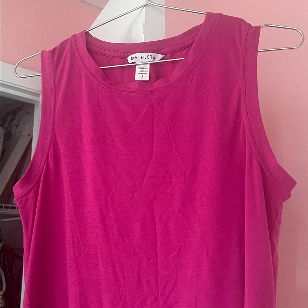 Athleta Fuchsia Tank Top - Picture 2 of 3